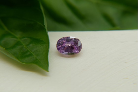 Pastel Violet Sapphire - Oval - 1.15 ct. - COR