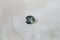 Vivid Blue/Green fine handcrafted cut Sapphire - Oval - 0.87 ct. - COR