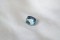 Vivid Blue/Green fine handcrafted cut Sapphire - Cushion - 1.19 ct. - COR