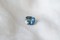 Vivid Blue/Green fine handcrafted cut Sapphire - Cushion - 1.19 ct. - COR