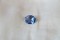 Vivid Blue fine hand cut Madagascar Sapphire - Oval - 0.87 ct. - COR