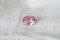 Pastel padparadscha-like premium Sapphire - Cushion - 1.44 ct. - COR