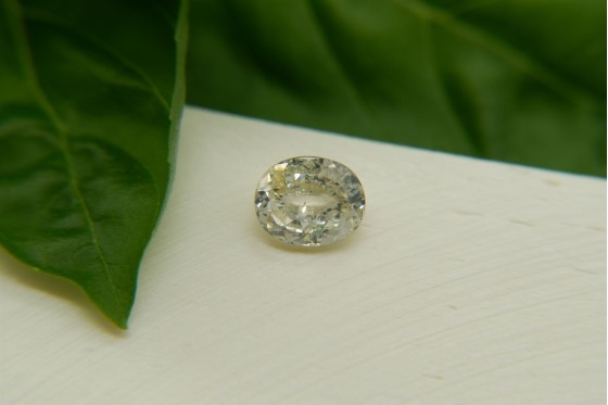 Pastel Yellow Sapphire - Oval - 1.5 ct. - COR