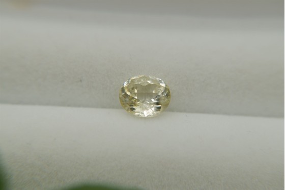 Pastel Yellow Sapphire - Oval - 1.3 ct. - COR