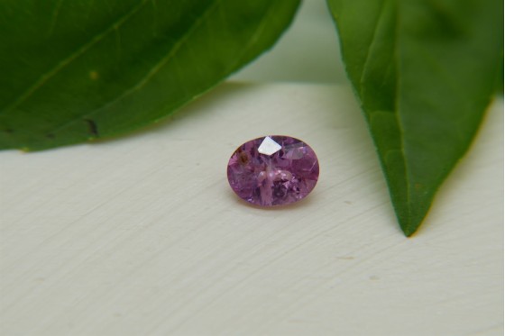 purplish-Violet Sapphire - Oval - 1 ct. - COR