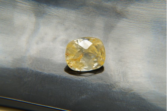 Pastel Gold Yellow Sapphire - Rectangular - 2.75 ct. - COR