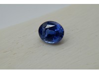 APPRAISED PREMIUM: Neon Cornflower Blue Sapphire - Oval - 3.65 ct. - AGL