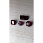 5 unheated Rubies - Cushion - 3.1 ct. - COR