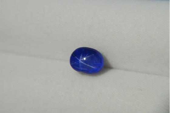 APPRAISED PREMIUM: Cornflower Blue Star Sapphire - Cabochon - 2.98 ct. - CSL