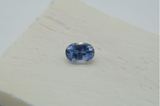 APPRAISED PREMIUM: Pastel Blue Sapphire - Rectangular - 1 ct. - COR