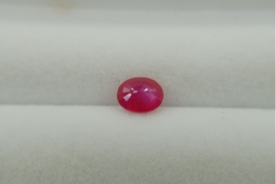 Ruby Purplish Red - Oval - 1.05 ct. - COR