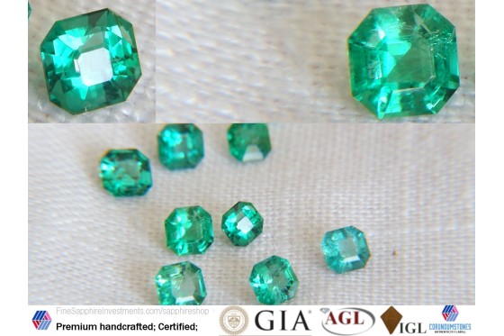 Emerald Lot - Varius Cuts - 2.3 ct. - COR