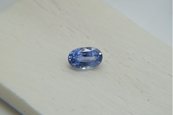 APPRAISED PREMIUM: Neon Pastel Blue Sapphire - Oval - 1.35 ct. - COR