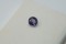 Vivid Violet Sapphire - Round - 0.9 ct. - COR