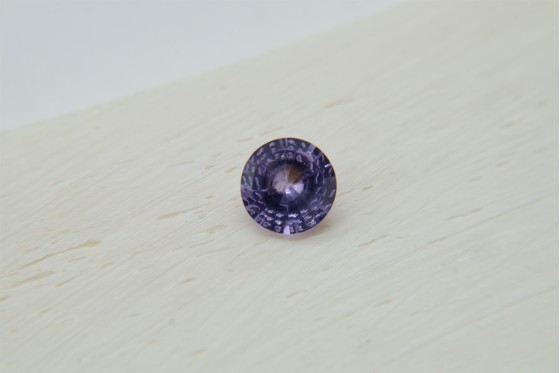 APPRAISED PREMIUM: Vivid Violet Sapphire - Round - 1.05 ct. - COR