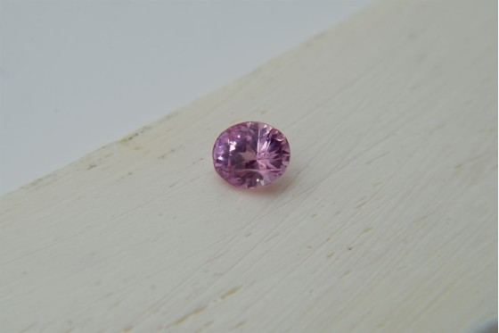 APPRAISED PREMIUM: Vivid Pastel Pink Sapphire - Oval - 1.24 ct. - IGL