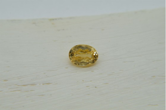 PREMIUM: Vivid intense Yellow Sapphire - Oval - 1.2 ct. - COR