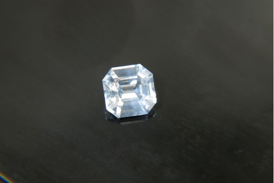 PREMIUM: Vivid Crisp White Sapphire - Octagon - 1.68 ct. - AGL