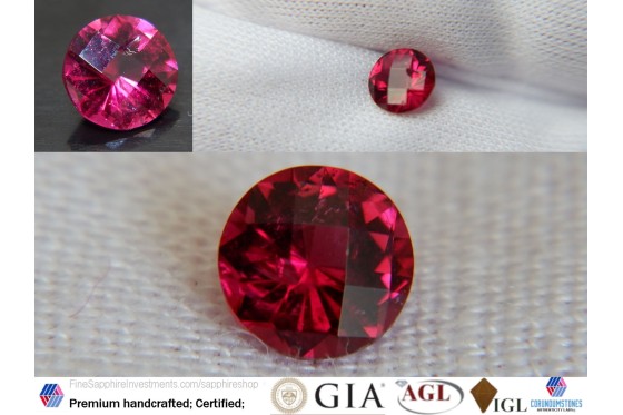 Rubellite - Round - 0.78 ct. - COR