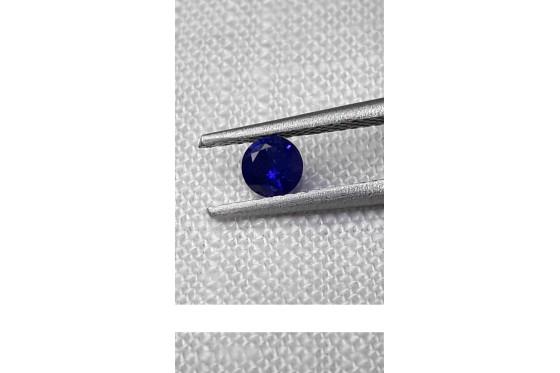 vivid Royal Blue Sapphire - Round - 0.27 ct. - GIA