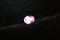 Genuine vivid pink Sapphire - Cushion - 0.7 ct. - GIA