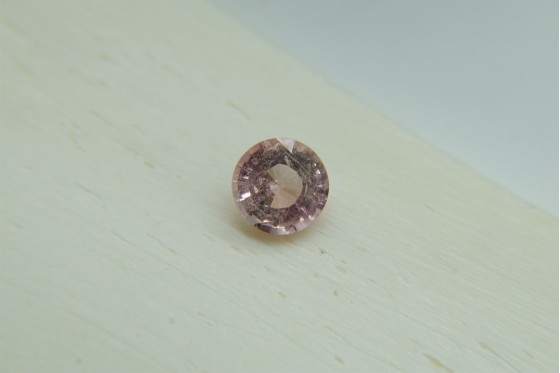 Orange Tourmaline - Round - 0.85 ct. - COR