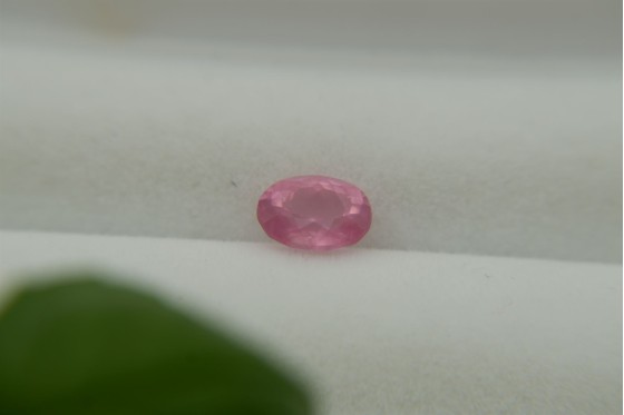 RARE: Neon Pink Mahenge Spinel - Oval - 1.15 ct. - COR