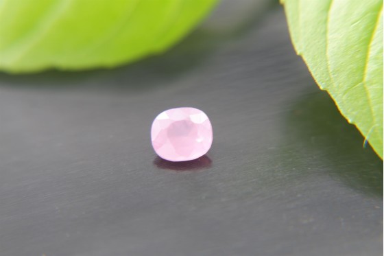 RARE: Neon Pink Mahenge Spinel - Cushion - 0.9 ct. - COR