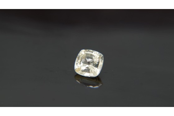 Yellow Ceylon Sapphire - Cushion - 1.42 ct. - COR