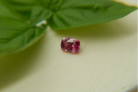 Vivid Pink Sapphire - Rectangular - 0.75 ct. - COR