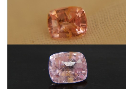 Padparadscha Sapphire - Rectangular - 0.87 ct. - CSL