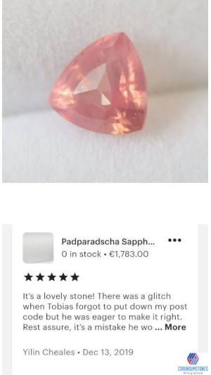 Etsy Verified Buyer 5 star Review