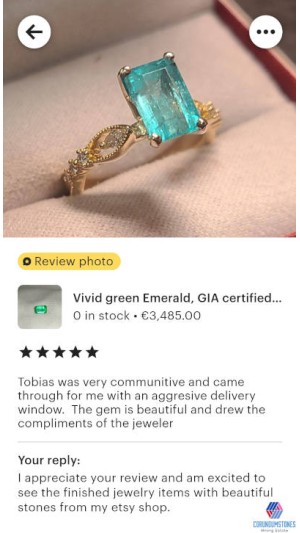 Etsy Verified Buyer 5 star Review