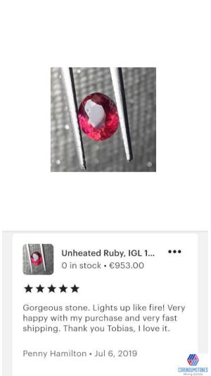 Etsy Verified Buyer 5 star Review