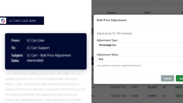 Operational Intelligence: Bulk Price Adjustment in Real-World Scenarios